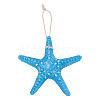 Hanging Resin Pendant Decorations RESI-WH0034-21-1