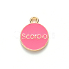 Alloy Enamel Pendants ENAM-S124-01B-03L-3
