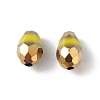 Electroplate Glass Beads DGLA-C001-01C-2