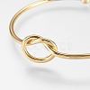 Brass Cuff Bangles X-BJEW-K153-02B-2