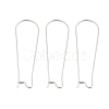 304 Stainless Steel Hoop Earring Findings STAS-P223-01S-05-1