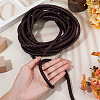 5M 8-Ply Imitation Leather Braided Cord OCOR-TA0003-57B-5