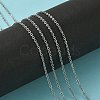 Tarnish Resistant 304 Stainless Steel Cable Chains CHS-H001-2mm-15P-5