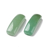 Natural Green Aventurine Connector Charms G-D460-02C-3