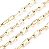 3.28 Feet Ion Plating(IP) 304 Stainless Steel Cable Chains X-CHS-M002-01G-1