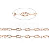 Ion Plating(IP) 304 Stainless Steel Textured Dapped Chains CHS-D004-02RG-1
