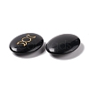 Natural Obsidian Healing Massage Palm Stones G-E579-03D-2