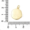Brass Pendants KK-D105-08F-G-3