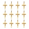 Golden 304 Stainless Steel Crucifix Cross Big Pendants for Easter STAS-V0493-79B-1