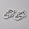 Tibetan Style Alloy Pendants TIBEP-WH0002-02AS-1