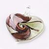 Handmade Lampwork Pendants LAMP-F009-06-2
