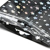 Rectangle Glitter Holographic Plastic Yin-yang Zip Top Gift Bags OPP-E004-01B-A01-3