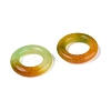 Dyed Natural White Jade Linking Rings G-Q601-43D-2