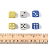 30Pcs 3 Colors Opaque Acrylic Beads MACR-FS0002-30-5