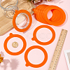 14Pcs Silicone Jar Gaskets AJEW-CN0007-09A-3