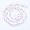 Electroplate Glass Beads Strands EGLA-A034-J10mm-B04-2