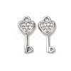 Brass Micro Pave Cubic Zirconia Pendants ZIRC-L105-05A-P-1