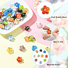 40Pcs 10 Colors Handmade Lampwork Beads LAMP-PA0001-10-3