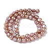 Natural Cultured Freshwater Pearl Beads Strands PEAR-C004-21D-3