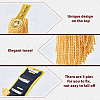Polyester Tassel Epaulettes AJEW-WH0314-704B-4