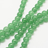 Natural Green Aventurine Bead Strands G-P281-01-4mm-4