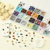 DIY Mixed Stone Bracelet Making Kit DIY-FS0003-38-8