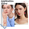 24Pcs 6 Style Alloy Enamel Pendants FIND-SC0009-07-5