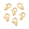 Brass Lobster Claw Clasps KK-D065-03G-1