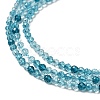 Transparent Glass Beads Strands X-GLAA-H027-01E-4
