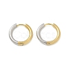 Ion Plating(IP) 304 Stainless Steel Hoop Earrings for Women EJEW-A119-13GP-01-4