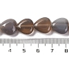 Natural Grey Agate Beads Strands G-I372-A18-01-3