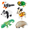 6Pcs 6 Styles Home Decorations LAMP-HS0001-18A-1