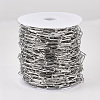 Unwelded Iron Paperclip Chains CH-S125-02B-P-2
