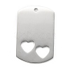 Non-Tarnish 304 Stainless Steel Pendants STAS-G251-04C-P-2