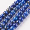 Natural Lapis Lazuli Beads Strands G-G099-8mm-7B-5