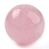 Natural Rose Quartz Sphere Beads G-I367-05F-1