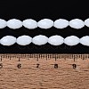Opaque Solid Color Glass Beads Strands LS-GLAA-N071-01A-C01-4