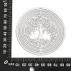 Tree of Life 201 Stainless Steel 3D Rotating Hanging Wind Spinner STAS-Z116-02P-05-3