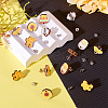 Bee Theme Wooden Stud Earrings WOOD-TA0002-64-5