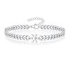 Letter 304 Stainless Steel Link Bracelets FS-WG7830E-48-1