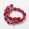 Handmade Lampwork 3D Strawberry Beads LAMP-R109A-15-3