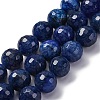 Natural Dragon Veins Agate(Dyed & Heated) Beads Strands G-K390-A12-01-2