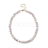 Natural Pearl Beaded Necklaces for Women NJEW-JN04107-02-1