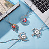 DIY Snap Necklace Making Kit DIY-SC0021-47-4