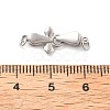 925 Sterling Silver Fold Over Clasps STER-S013-05P-3