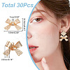 30Pcs Brass Charms KK-GO0001-50-2