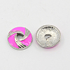 Alloy Enamel Bead Caps ENAM-D008-M-2