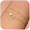 2Pcs 2 Styles Brass Beaded Bracelets & Satellite Chains Bracelets for Women FS-WG4A116-20-1