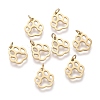 Ion Plating(IP) 304 Stainless Steel Pet Charms STAS-H100-26G-2