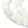 Natural Selenite Beads Strands G-C142-01A-06-4